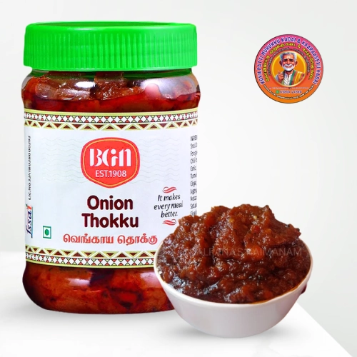 Onion Thokku | வெங்காய தொக்கு – 300g – Trichy BG Group
