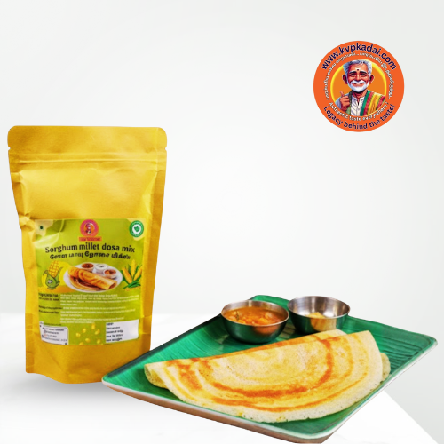 Cholamavu Dosai Mix | சோளம் மாவு தோசை மிக்ஸ் – 200g – KVPKITCHEN