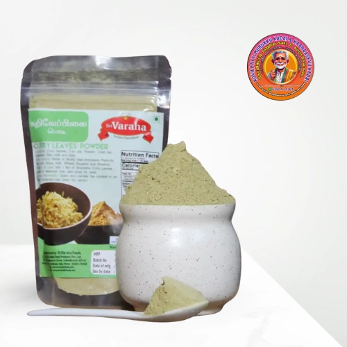 Karuveppilai Podi | Curry Leaves Podi | கருவேப்பிலை பொடி – 100g – Sri Varaha